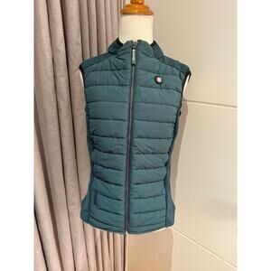 Oscar & Gabrielle Women’s Zip-In Airbag-Compatible Riding Vest – Size S – Teal